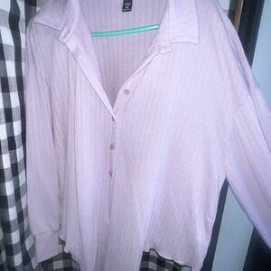 Woman’s Lavender Shirt ties at bottom